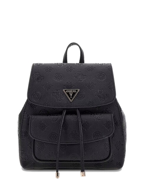 GUESS CRESIDIA II Backpack with pocket black logo - Women’s Bags