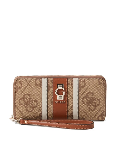 GUESS ERENIA Large zip-around wallet MILK LOGO - Women’s Wallets
