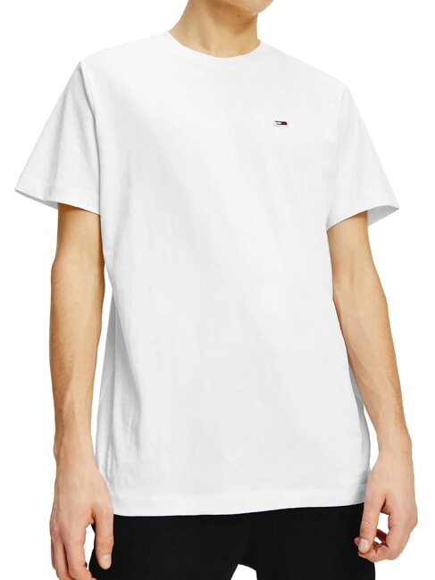 TOMMY HILFIGER TH JEANS Short-sleeved T-shirt white - T-shirt