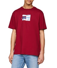 TOMMY HILFIGER TH JEANS Paint Cotton T-Shirt - T-shirt