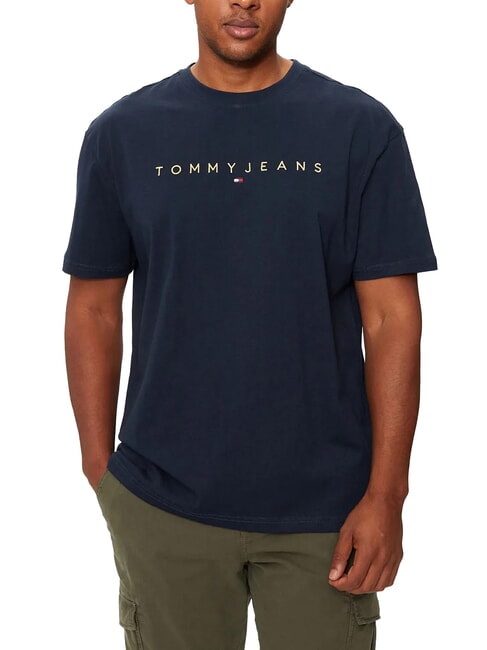 TOMMY HILFIGER TH JEANS Cotton sweater dark night navy - T-shirt