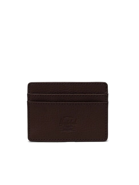 HERSCHEL CHARLIE Flat card holder chicory coffee - Men’s Wallets