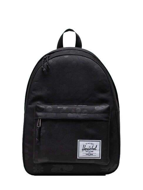 HERSCHEL CLASSIC 14" PC backpack black floral sun - Backpacks & School and Leisure