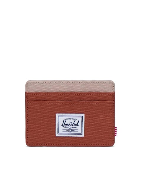 HERSCHEL CHARLIE  Flat card holder chutney/light taupe - Women’s Wallets