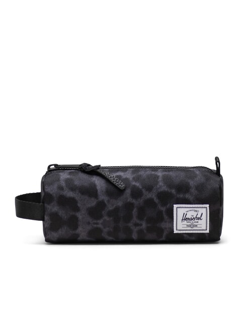 HERSCHEL SETTLEMENT Pencil case with wristband digi leopard black - Cases and Accessories