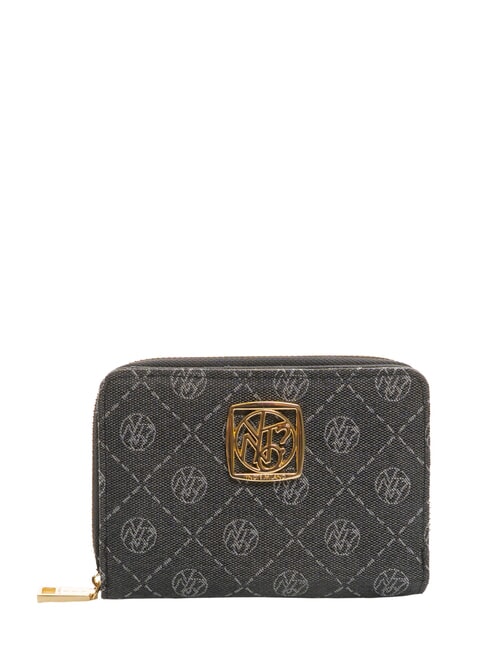 YNOT ROMANCE Medium Zip Around Wallet BLACK - Women’s Wallets