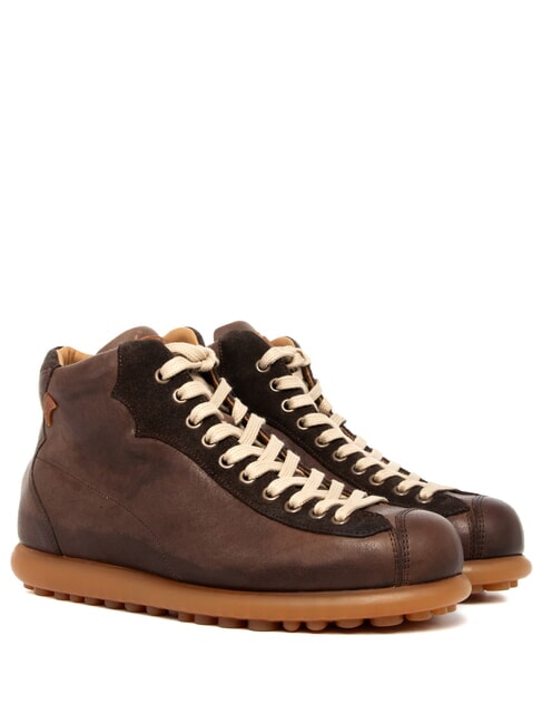 CAMPER PELOTAS ARIEL Leather ankle boots dark brown - Men’s shoes