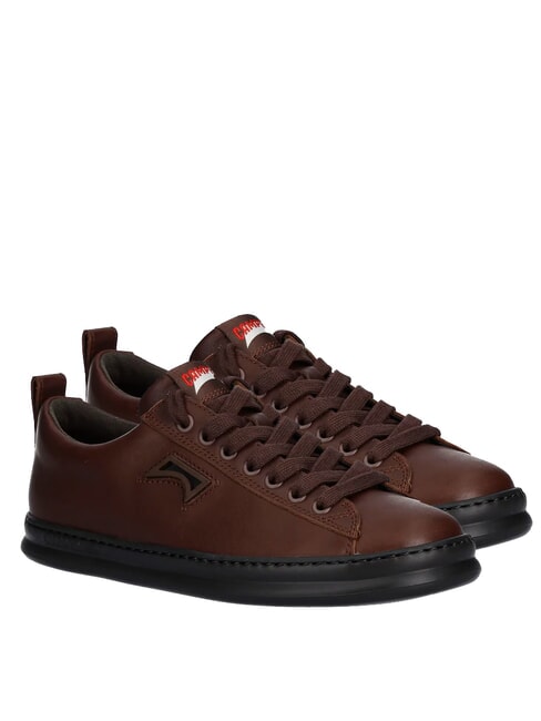 CAMPER RUNNER FOUR Leather sneakers medium brown - Men’s shoes