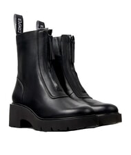 CAMPER MILAH Leather ankle boots black - Women’s shoes - 1