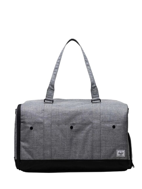 HERSCHEL BENNETT Maxi bag with shoulder strap RAVEN CROSSHATCH - Duffle bags