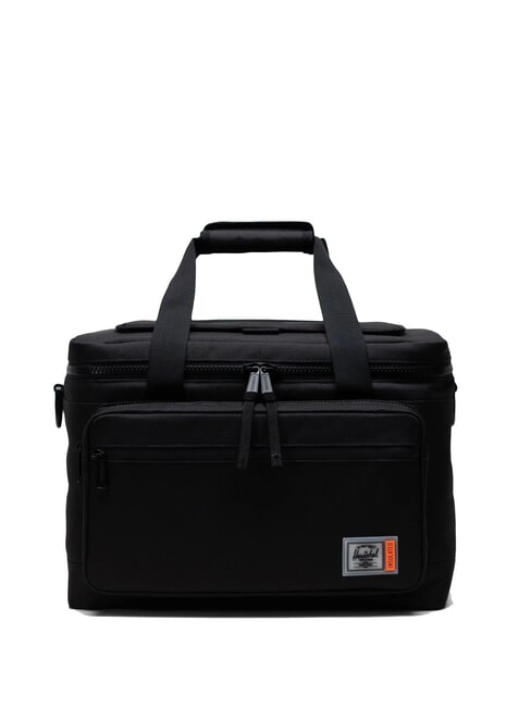 HERSCHEL POP QUIZ Thermal lunch box with shoulder strap BLACK - Kids bags and accessories