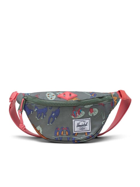HERSCHEL HERITAGE Pouch with name tag counting creatures sea spray - Hip pouches
