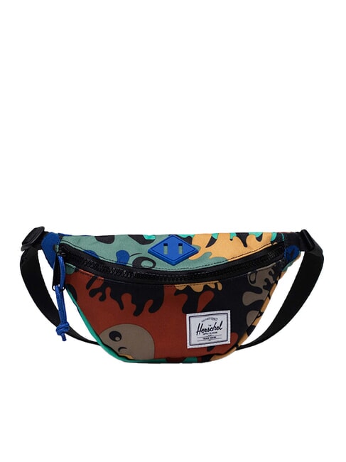 HERSCHEL HERITAGE Pouch with name tag blob monsters - Hip pouches