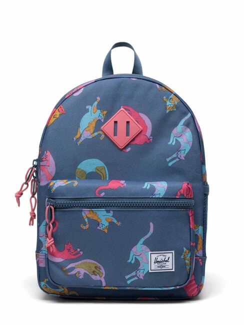 HERSCHEL HERITAGE KIDS Backpack lazy cats - Backpacks & School and Leisure