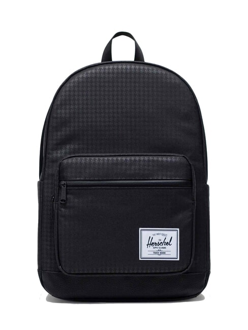 HERSCHEL POP QUIZ Backpack houndstooth emboss/black - Backpacks & School and Leisure