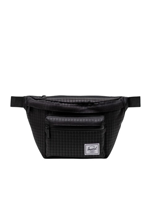 HERSCHEL POP QUIZ Bum bag with pocket houndstooth emboss - Hip pouches