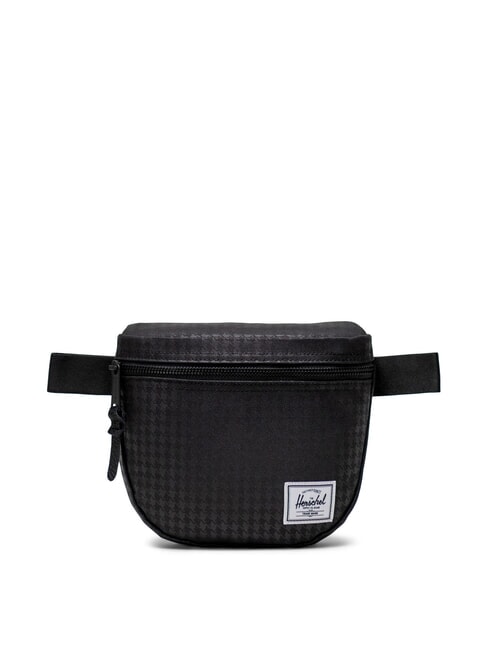 HERSCHEL SETTLEMENT Mini bum bag houndstooth emboss - Hip pouches