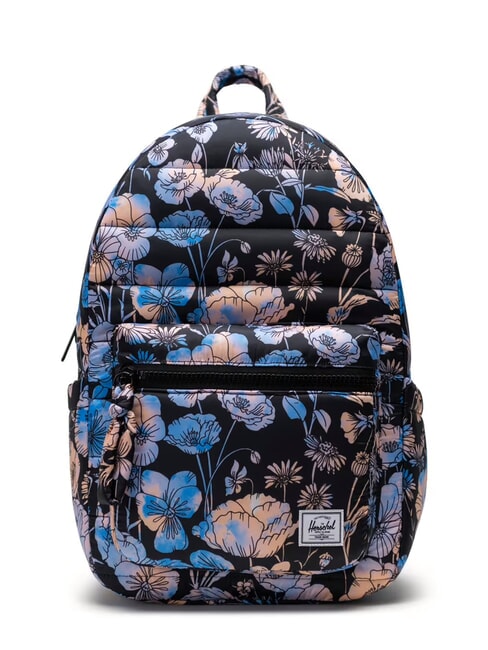 HERSCHEL SETTLEMENT QUILTED Quilted backpack for 15.6" laptop floral skies - Backpacks & School and Leisure