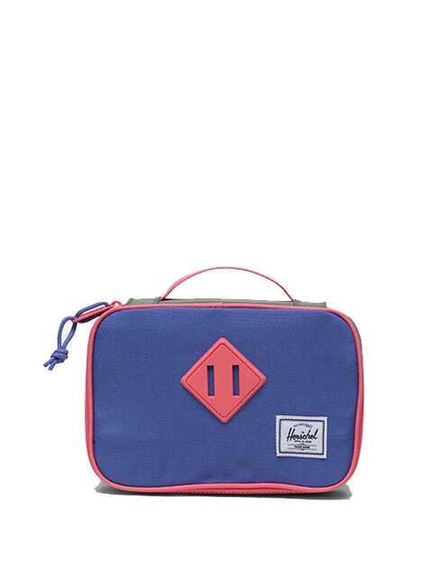 HERSCHEL HERITAGE Pencil case with handle dusted peri/sea spray/tea rose - Cases and Accessories