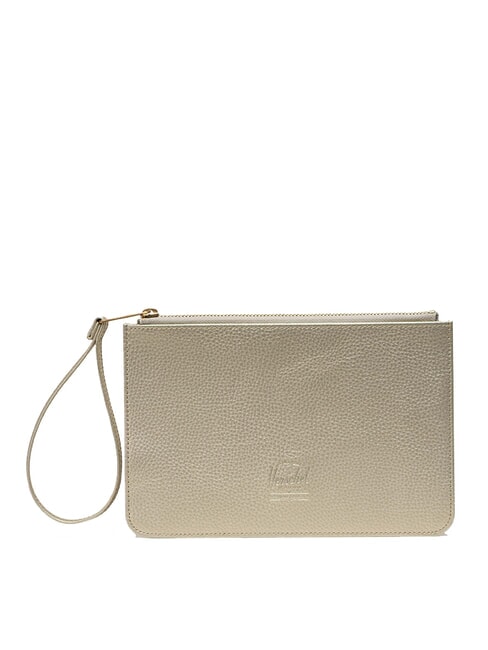 HERSCHEL EDESSA Clutch bag with wristband gold metallic - Women’s Bags