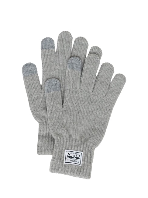 HERSCHEL ELMER Touch gloves heather light gray - Gloves