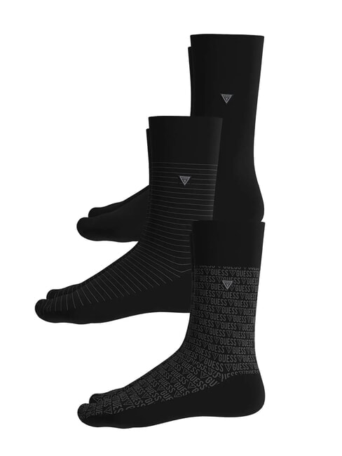 GUESS 3PACK 3 pairs of socks jetbla - Men's Socks