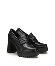CULT JAGGER 4107 High-heeled leather loafers black - Women’s shoes - 1