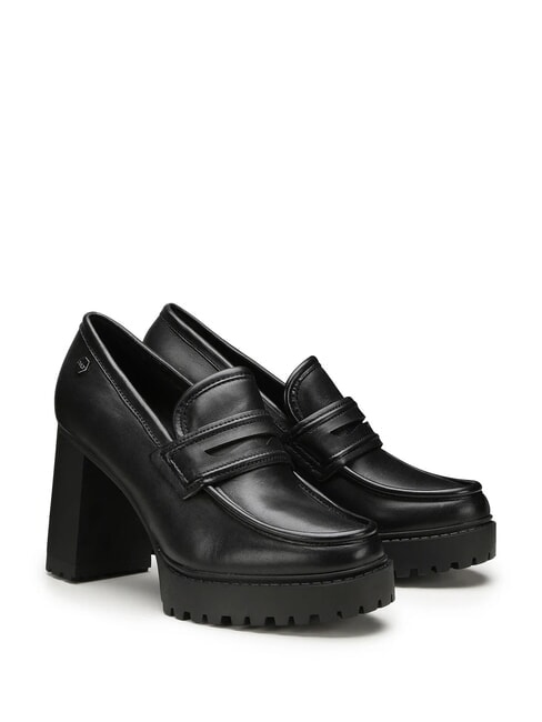 CULT JAGGER 4107 High-heeled leather loafers black - Women’s shoes