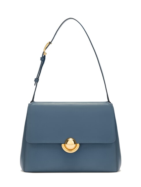 FURLA DOMUS  Shoulder bag, leather gray blue - Women’s Bags