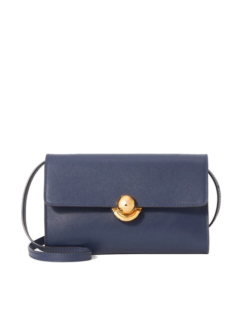 FURLA SFERA Mini shoulder bag, in leather royal blue - Women’s Bags
