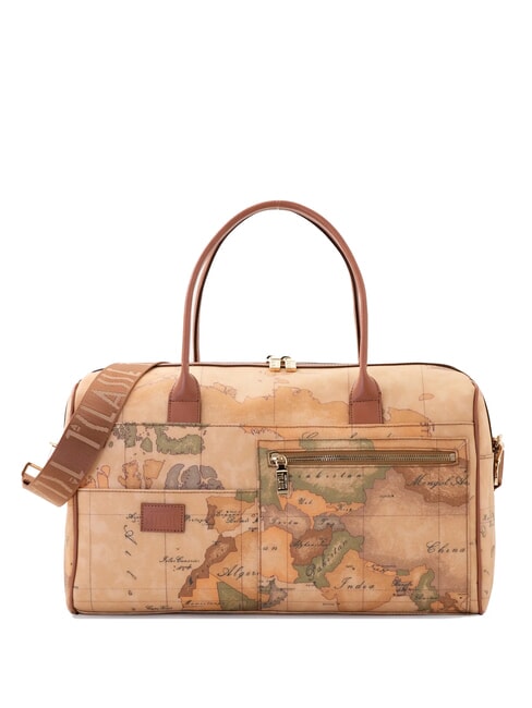 ALVIERO MARTINI PRIMA CLASSE GEO CLASSIC Underseater travel bag with shoulder strap NATURAL - Duffle bags