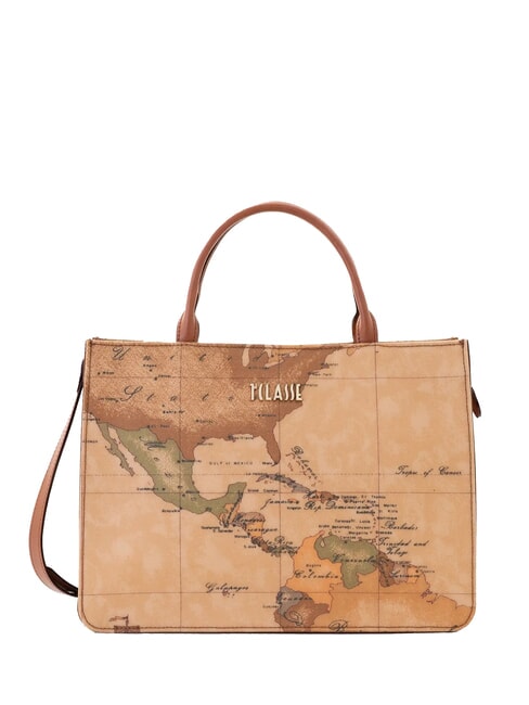 ALVIERO MARTINI PRIMA CLASSE GEO CLASSIC Handbag with shoulder strap NATURAL - Women’s Bags