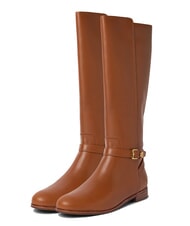RALPH LAUREN BROOKE TALL 2 High-leg leather boots - Women’s shoes