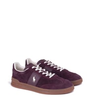 RALPH LAUREN HERITAGE AERA Suede leather sneakers - Men’s shoes