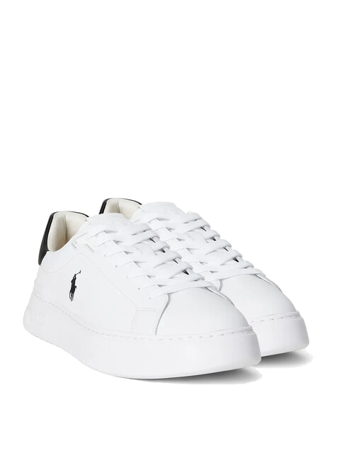 RALPH LAUREN RLITE COURT Leather sneakers white/black pp - Men’s shoes