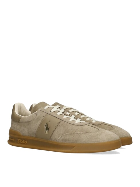 RALPH LAUREN HERITAGE AERA Suede leather sneakers dirty buck - Men’s shoes