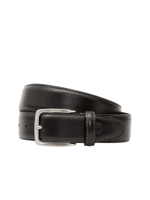 TIMBERLAND CLASSIC NEW Leather belt black - Belts