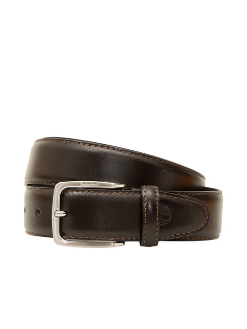 TIMBERLAND CLASSIC NEW Leather belt cocoa - Belts
