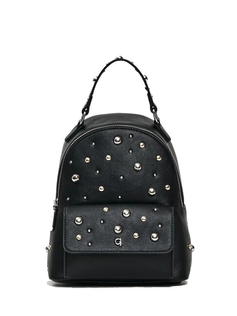 GAUDÌ ESTER Backpack with pocket and studs BLACK - Women’s Bags