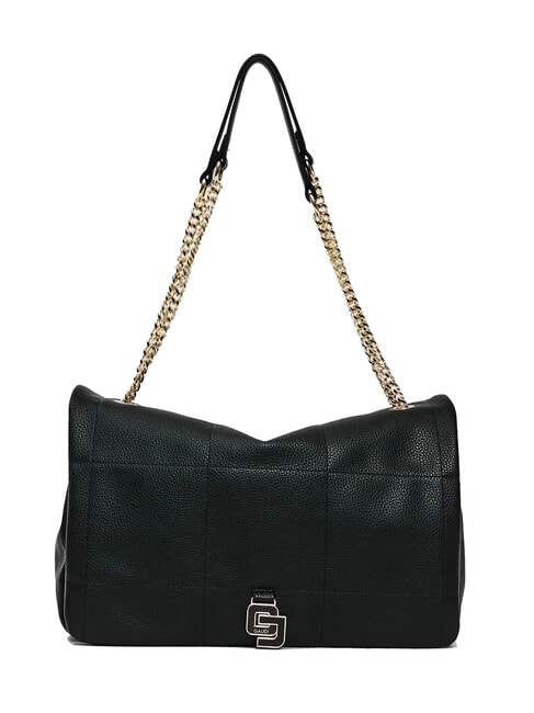 GAUDÌ ESMERALDA Large shoulder bag with chain handles BLACK - Women’s Bags