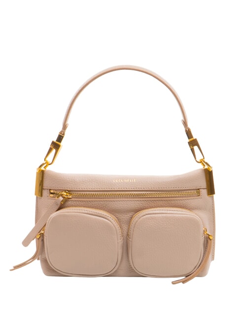 COCCINELLE HYLE Small dual-purpose leather bag rosette - Women’s Bags