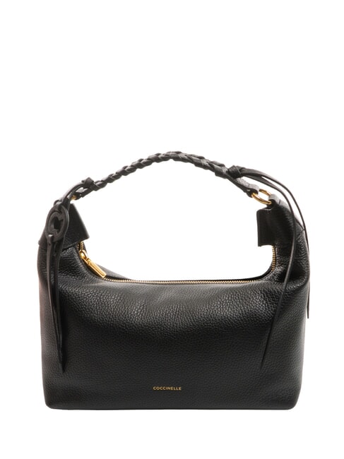 COCCINELLE RHEA Small shoulder bag with shoulder strap Black - Women’s Bags