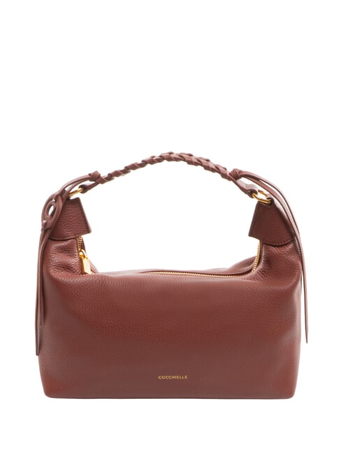 COCCINELLE RHEA Small shoulder bag with shoulder strap brandy - Women’s Bags