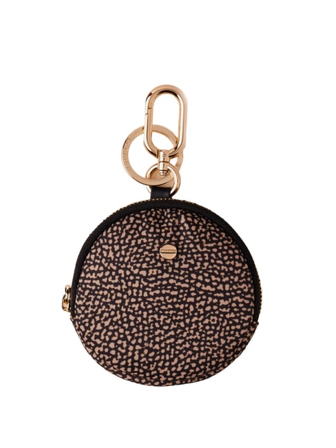 BORBONESE KEYRING  Keychain / Coin purse OP / NATURAL / BLACK - Key holders