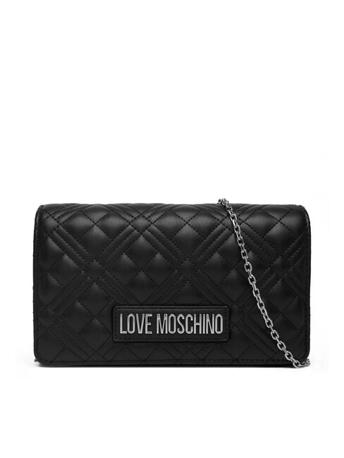 LOVE MOSCHINO SMART DAILY Clutch bag with metal shoulder strap po00bx - Women’s Bags