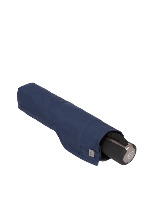 PIQUADRO UMBRELLA Automatic open/close umbrella, windproof blue - Umbrellas