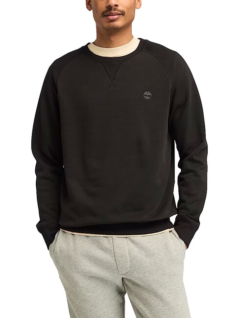 TIMBERLAND EXETER RIVER BASIC Crewneck sweatshirt black/pavement - Sweatshirts