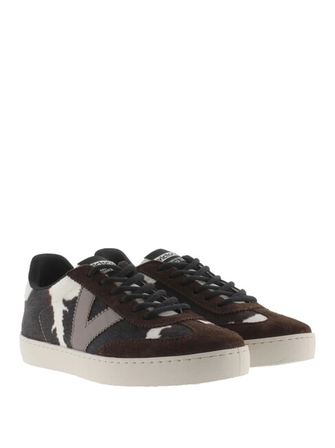 VICTORIA BERLIN Animal print cycling sneakers white - Women’s shoes