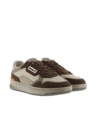 VICTORIA C80-URBAN Vintage logo leather sneakers taupe - Women’s shoes - 1
