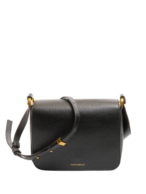 COCCINELLE ERIS Mini leather shoulder bag Black - Women’s Bags
